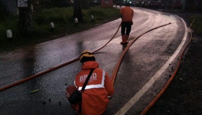 BPBD Pastikan Jalur Provinsi di Nyalindung Sukabumi Sudah Bisa Dilalui