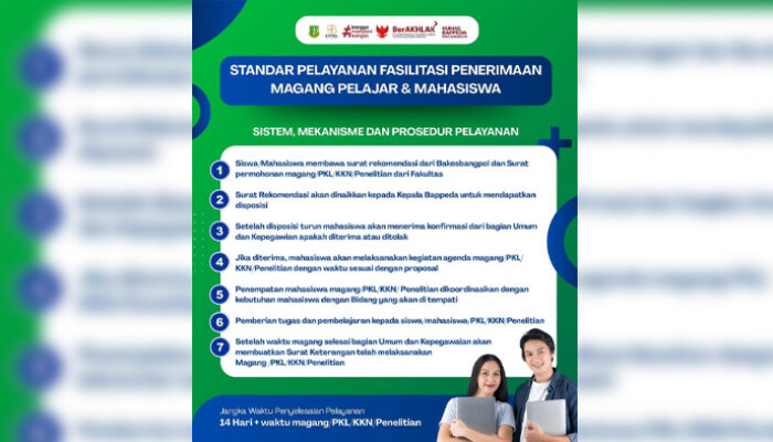 Bappeda Kota Sukabumi Buka Pintu Magang, Sediakan Jalur Prosedur yang Jelas untuk Pelajar dan Mahasiswa
