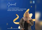 Dessy Susilawati Raih Penghargaan Anggota DPRD Jabar dengan Kinerja Terbaik