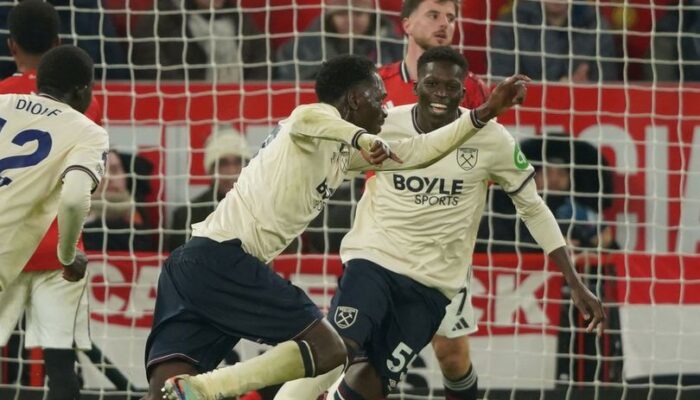 Soungoutou Magassa Jadi Man of the Match Usai Selamatkan West Ham dari Kekalahan di Old Trafford