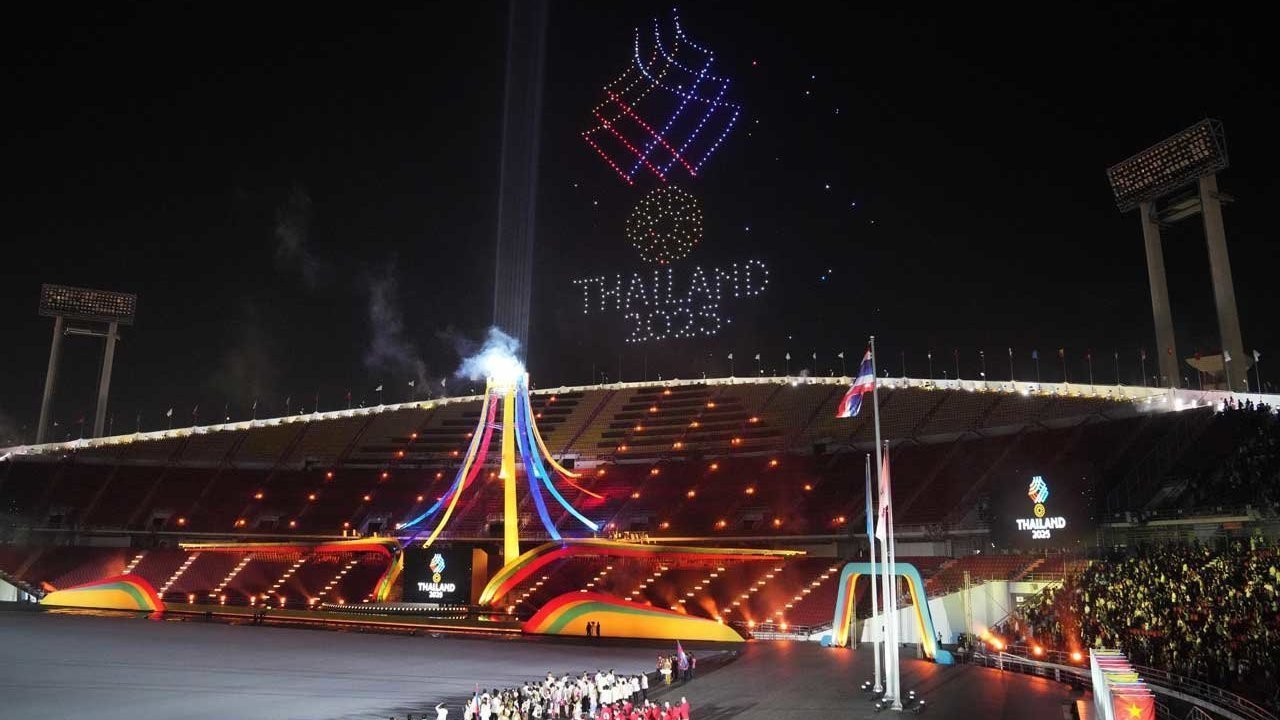 Opening ceremony SEA Games 2025 Thailand (c) AP Photo/Achmad Ibrahim