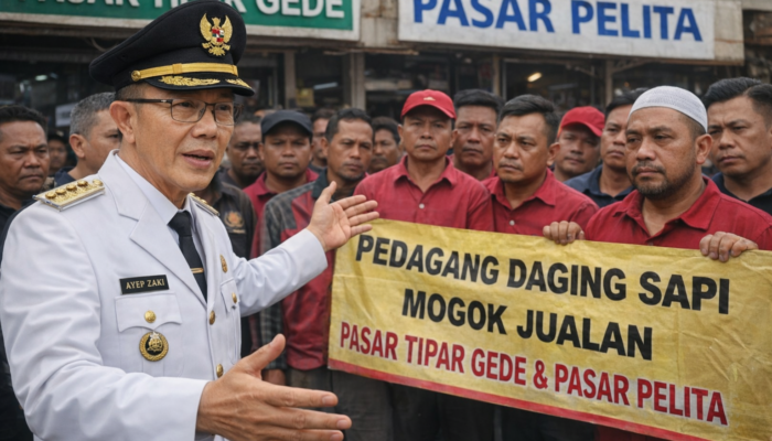 Wali Kota Sukabumi Siap Datangkan Sapi Impor Murah, Tanggapi Mogok Jualan Pedagang