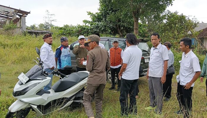 Dinas Pertanian Kabupaten Sukabumi Tinjau dan Klarifikasi Lahan Rencana Pembangunan Stadion Jampangkulon