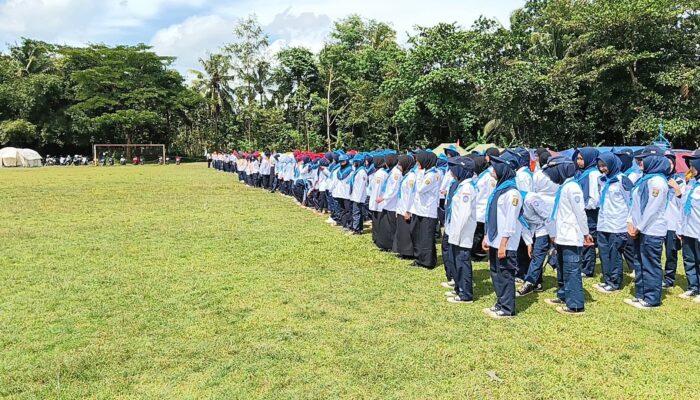 LATGAB PMR Jampangkulon Jadi Ruang Temu Pelajar Lintas Sekolah, Bangun Solidaritas dan Kepemimpinan Remaja
