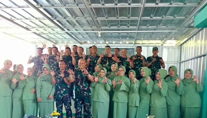 Dandim 0622/Kabupaten Sukabumi Kunjungi Koramil Jampangkulon, Tegaskan Disiplin dan Soliditas Prajurit