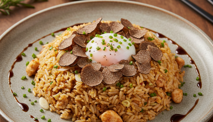 Nasi Goreng Truffle Ala Sukabumi, Hangatnya Pas Saat Hujan Turun