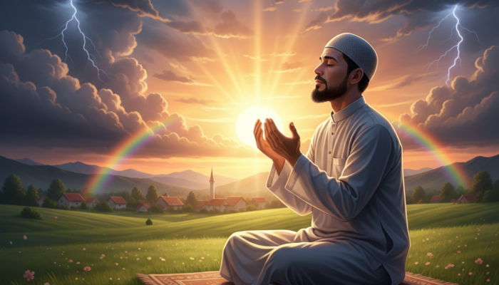 Setiap Badai Akan Berlalu, Ustaz Adi Hidayat Ingatkan Pentingnya Doa dan Ketaatan