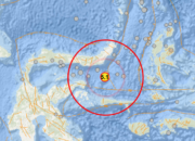 Gempa Magnitudo 5,1 Guncang Bolsel, Pusat Gempa di Laut