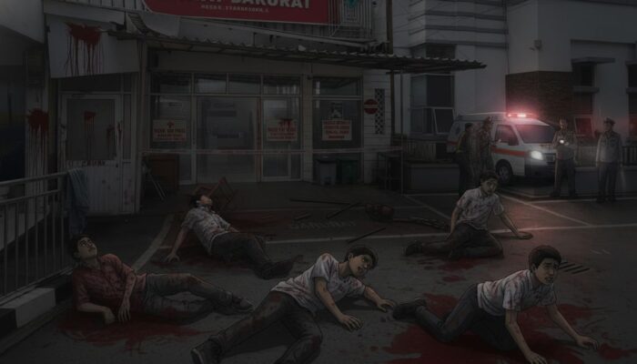 4 Orang Korban Pembacokan di Dekat Balai Kota Sukabumi Dilarikan Ke IGD, Satu Diantaranya Jari Hampir Putus