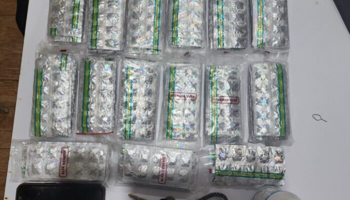 Sat Narkoba Polres Sukabumi Kota Tangkap Pemuda 19 Tahun, Ribuan Butir Tramadol dan Hexymer Disita