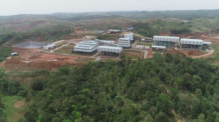 Potret fasilitas pengolahan floatation dan karbon PT Wilton.