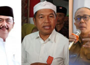 (Dari kiri) Bupati Sukabumi Asep Japar, Gubernur Jabar Dedi Mulyadi, dan Wali Kota Sukabumi Ayep Zaki.