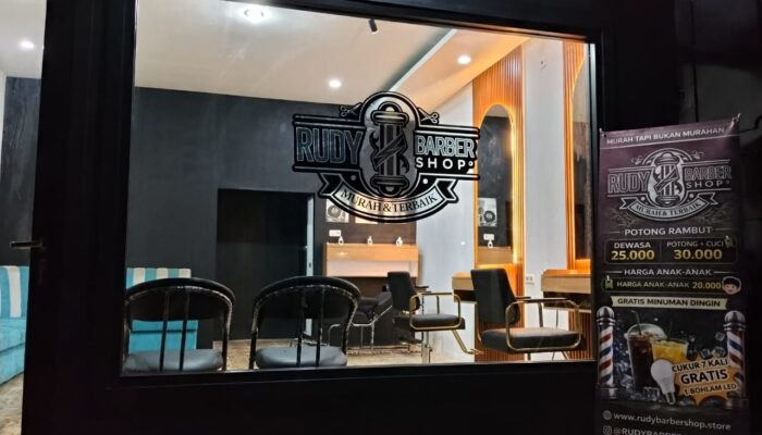 Rudy Barbershop Resmi Buka di Sukabumi, Konsep Murah dan Berkualitas, Ada Promo Unik Loh