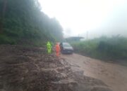 Jalan Bagbagan–Kiaradua Tertutup Longsor, P2BK Simpenan Tunggu Evakuasi Alat Berat