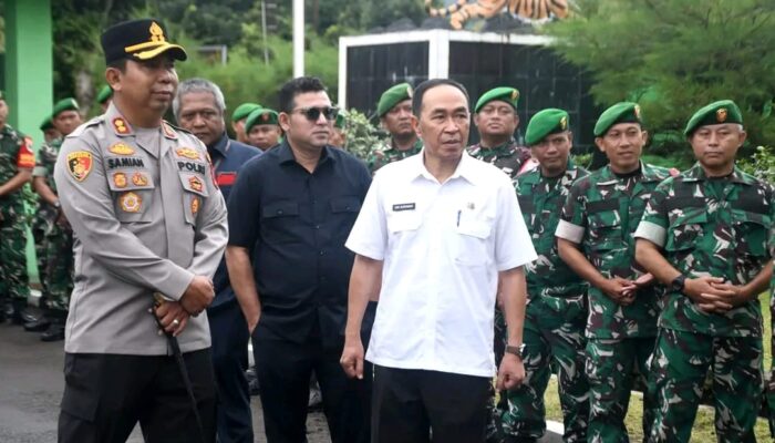 Sekda dan DPRD Sambut Danrem 061, Perkuat Sinergi Mitigasi Bencana Sukabumi