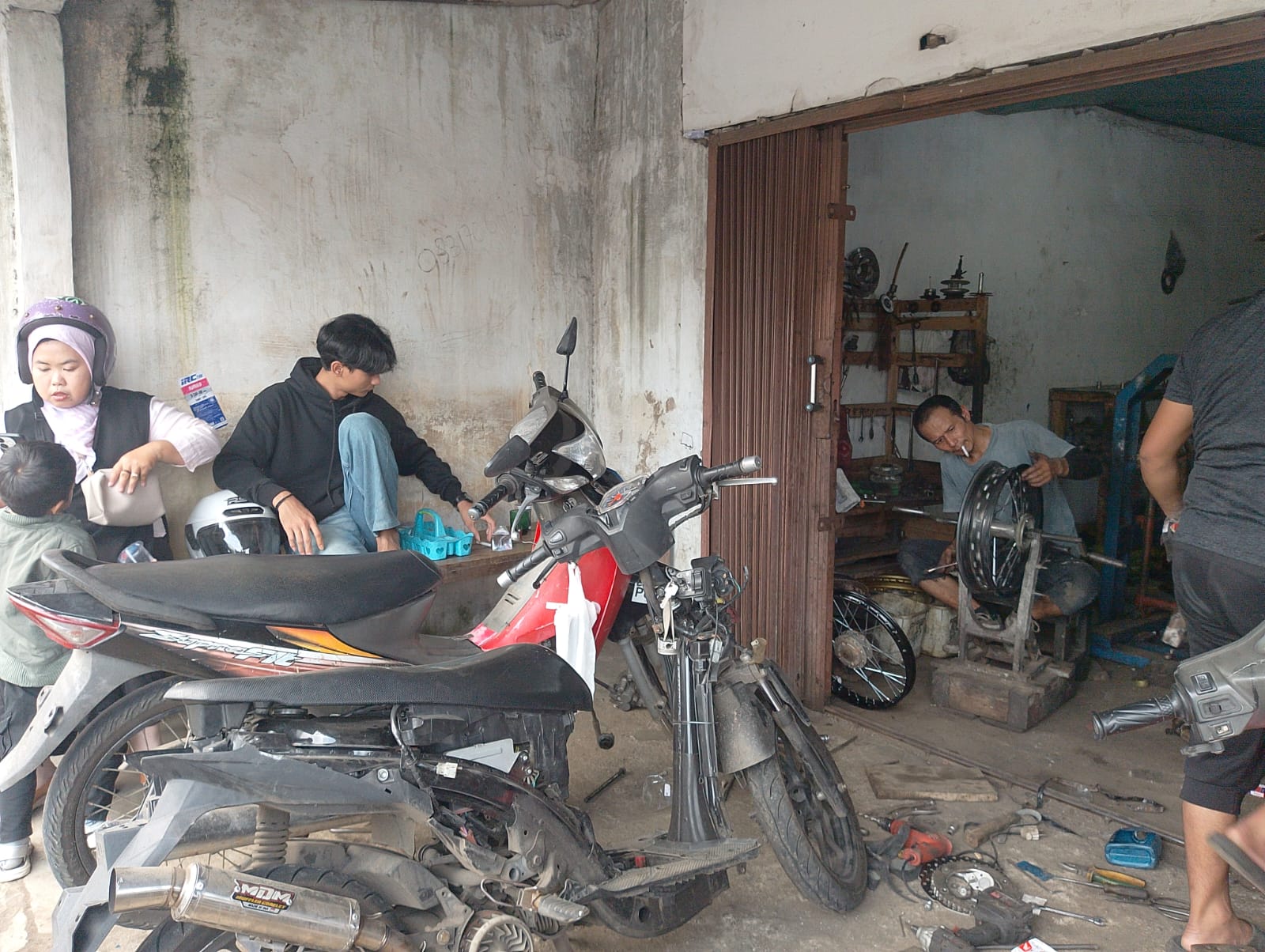 Cari Bengkel Press Segitiga Velg Racing? Ini Lokasinya di Lembursitu Sukabumi