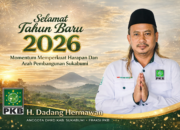 Dadang Hermawan: Tahun 2026 Momentum Memperkuat Harapan dan Arah Pembangunan Sukabumi