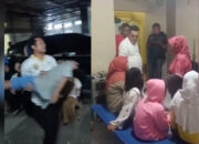 Sejumlah warga mengalami gejala keracunan dievakuasi ke RSUD Palabuhanratu, Rabu (28/01/2025).