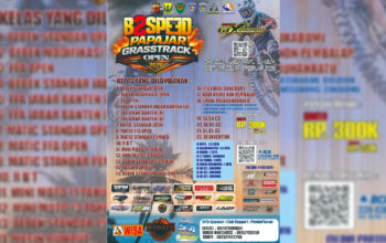 B2SPEED Papajar Grasstrack Open 2026 Siap Digelar di Palabuhanratu, Hadirkan Puluhan Kelas Bergengsi