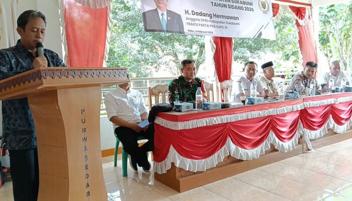 Reses Dadang Hermawan di Purwasedar Ciracap Ungkap Persoalan Riil Warga Pedesaan