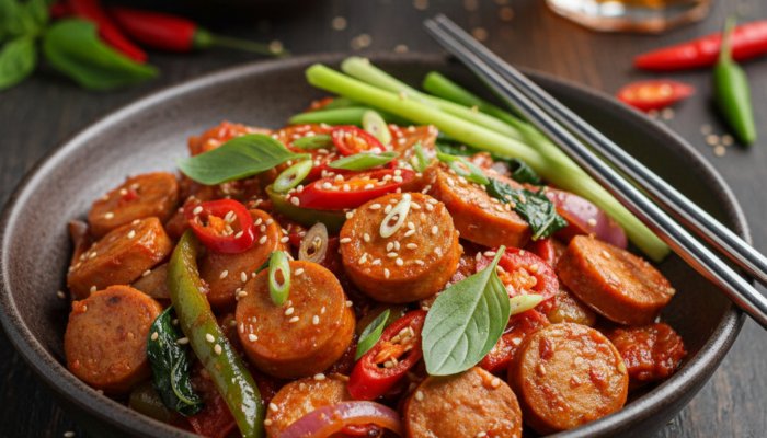 Resep Tumis Bakso Sosis Pedas, Menu Sahur Praktis ala Sukabumi