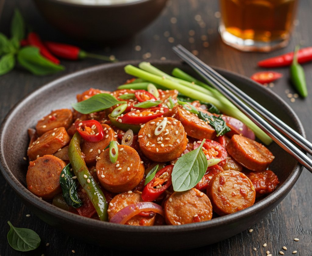 Resep Tumis Bakso Sosis Pedas, Menu Sahur Praktis ala Sukabumi