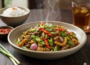 Oseng Kikil Cabai Hijau