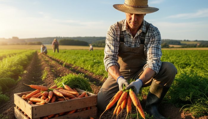 Lima Kecamatan Ini Jadi Sentra Wortel Sukabumi, Produksi 2025 Menurun