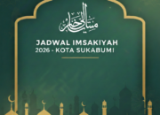 Jadwal Imsakiyah dan Buka Puasa Ramadhan 2026 untuk Kota Sukabumi
