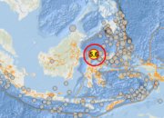 Gempa Magnitudo 5,6 Guncang Wilayah Toli-Toli Sulawesi Tengah