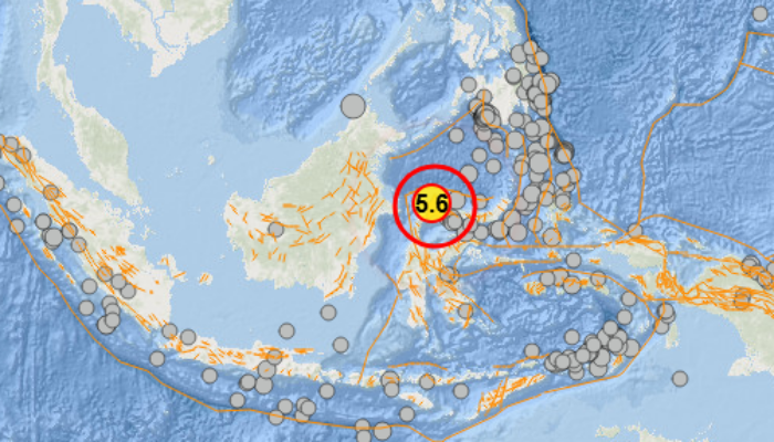 Gempa Bumi Magnitudo 5,6 Guncang Toli-Toli Sulawesi Tengah