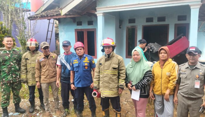 Kelalaian Sekecil Puntung Rokok, Rumah Warga Sagaranten Nyaris Ludes Terbakar