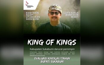 Banyakin Ngopi! E-Flyer Satir Beredar Jelang Setahun Pelantikan Bupati-Wabup Sukabumi