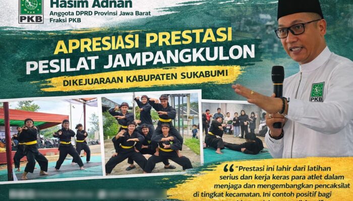 Hasim Adnan Apresiasi Prestasi Atlet Silat Jampangkulon di Kejuaraan Kabupaten