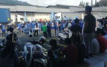 Demo Buruh di Cibadak Sukabumi: Wartawan Dilarang Meliput, Ratusan Pekerja Terancam PHK