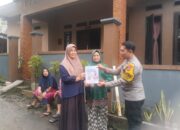 Bhabinkamtibmas Sukamaju Sosialisasikan QR Barcode Pengaduan Propam Polri