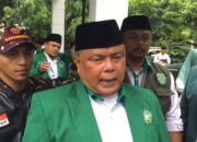 Ketua PCNU Kabupaten Sukabumi, KH E.S. Mubarok.