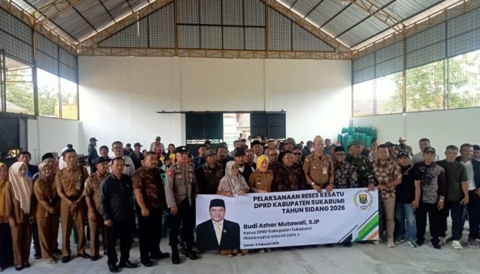 Reses di Sagaranten, Ketua DPRD Sukabumi Serap Aspirasi Warga Desa