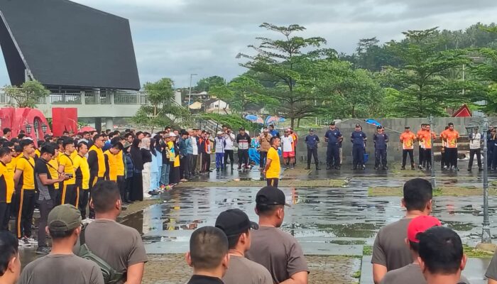 Kecamatan Palabuhanratu Kerahkan 20 Personel Dukung Korve Massal Operasi Jabar Bersih