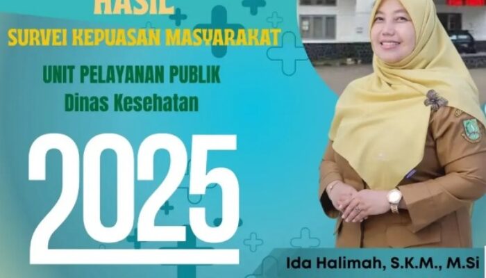 Survei Kepuasan Masyarakat 2025, Layanan SOMEAH Dinkes Kota Sukabumi Raih Nilai Sangat Baik