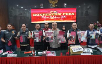 Jelang Ramadan, Polisi Ringkus Pelaku Curanmor hingga Pengedar Narkoba di Kota Sukabumi