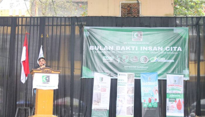 Ase Riyadi Dukung Bulan Bakti Insan Cita KAHMI Sukabumi, Dorong Program Sosial Berkelanjutan