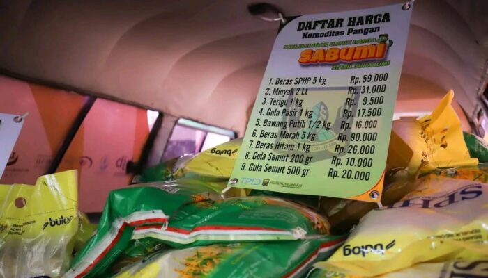 Program Mobil SABUMI Jadi Andalan Tekan Inflasi, Harga Sembako di Sukabumi Dijaga Stabil