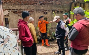 Gegara Drainase Buruk, 10 Rumah di Bantargadung Sukabumi Terdampak Pergerakan Tanah