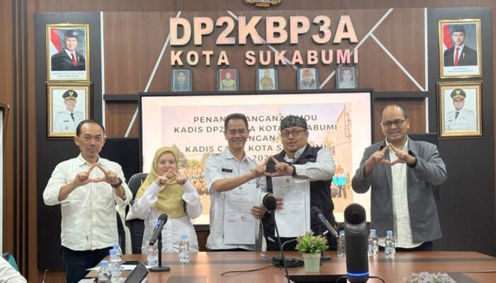 Disdukcapil dan DP2KBP3A Kota Sukabumi Perkuat Layanan Publik Lewat Integrasi Data Kependudukan