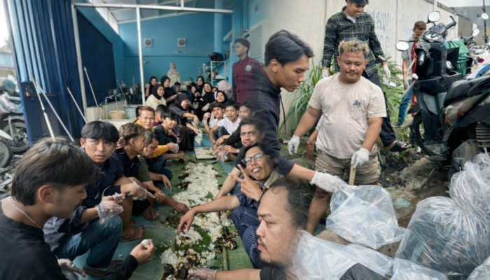 Relawan SPPG Mangkalaya Gelar Papajar dan Clean Up Sambut Ramadhan 1447 Hijriah