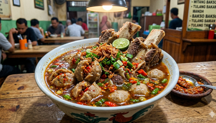 Bakso Mercon Taichan, Sensasi Pedas Nendang Khas Lidah Sukabumi