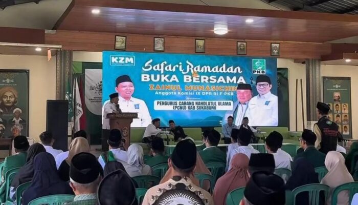 Zainul Munasichin Tutup Safari Ramadan dengan Silaturahmi Bersama Pengurus NU Sukabumi