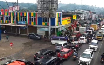 Arus Balik Masih Padat, 23 Ribu Kendaraan Belum Kembali Lintasi Jalur Utara Sukabumi 