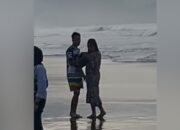 Tangkapan layar video viral perselingkuhan di Palabuhanratu, Kabupaten Sukabumi.